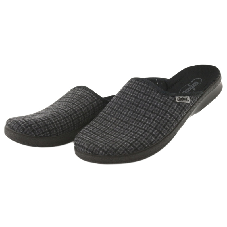 Pánské boty Befado pu 548M012 černý šedá 4