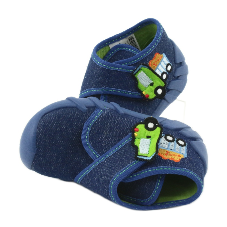 Dětské boty Befado 523P012 námořnická modrá modrý zelená 5