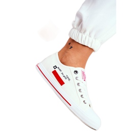 Dámské tenisky Big Star White FF274079 černý červený 2