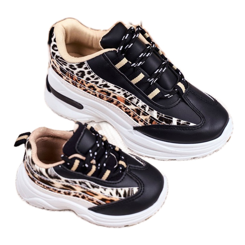 FRROCK Černá dětská sportovní obuv Dante hnědý 3