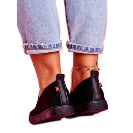 Dámské černé tenisky Nazouvací tenisky Big Star FF274A609 černá 3