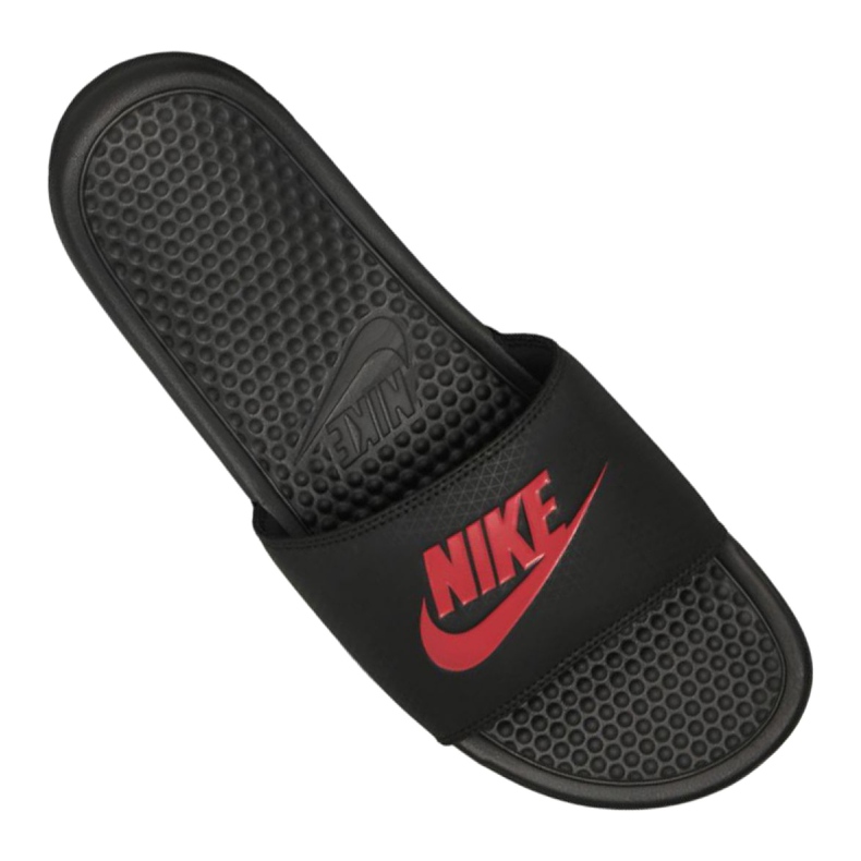 Nike Benassi Jdi Slide M 343880-060 černý červený 1