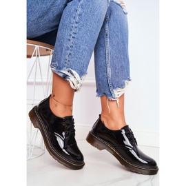 SEA Dámské brogues lakované černé Udělejte to lépe! černý 1