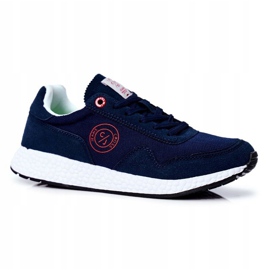 Pánské sportovní boty Cross Jeans Navy Blue FF1R4009C námořnická modř 1