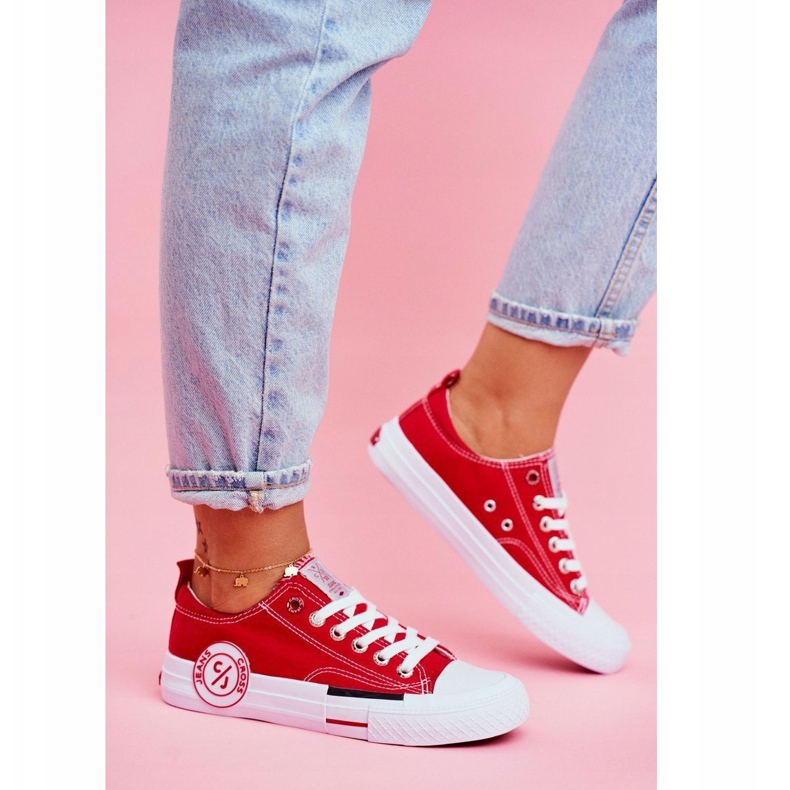Dámské tenisky Cross Jeans červené FF2R4074C červený 1