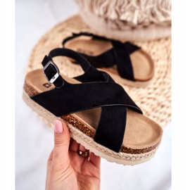 Dětské sandály Big Star Black FF374168 černý 2