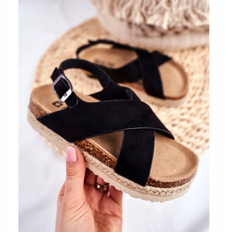 Dětské sandály Big Star Black FF374168 černá 2