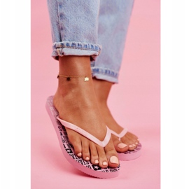 Dámské pantofle Žabky Big Star Pink FF274A304 růžový 1