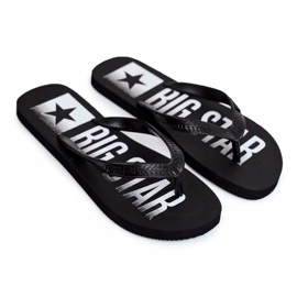 Pánské pantofle Žabky Big Star Black FF274A470 černý 2