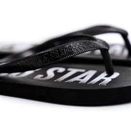 Pánské pantofle Žabky Big Star Black FF274A470 černý 1
