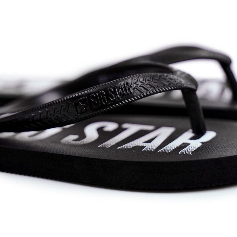 Pánské pantofle Žabky Big Star Black FF274A470 černý 1