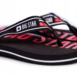 Pánské pantofle Žabky Big Star Black FF274A450 černý 1