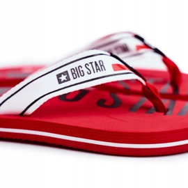 Pánské pantofle Žabky Big Star Red FF274A451 červený 1