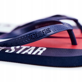 Pánské pantofle Žabky Big Star Navy Blue FF274A454 námořnická modř 1