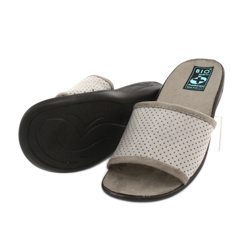 Dámské pantofle Adanex 24825 šedá 3