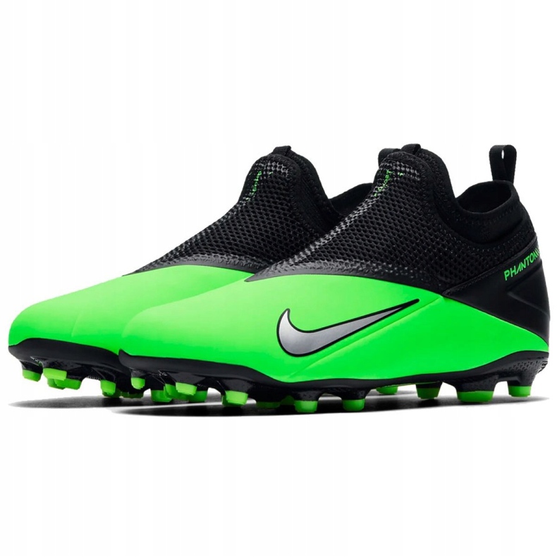 Kopačky Nike Phantom Vsn 2 Academy Df Fg / MG Jr CD4059 306 vícebarevný zelený 1