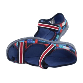 Dětská obuv Befado 969X153 červený námořnická modř modrý 5