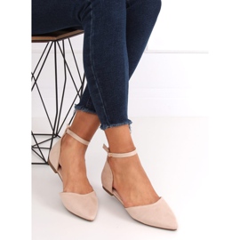 HD-100 Béžové béžové baleríny béžový 1