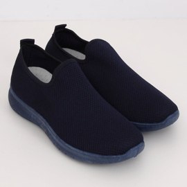 Tmavě modrá sportovní obuv 7079 DK.BLUE námořnická modř 1