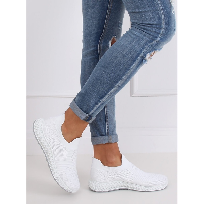 Bílá 4388 Bílá sportovní obuv bílý 1