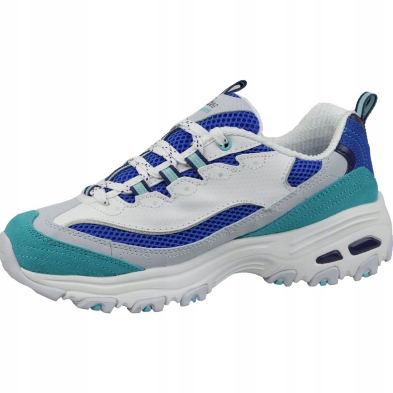 Skechers D'Lites Second Chance W 13146-WBL bílý modrý vícebarevný 1
