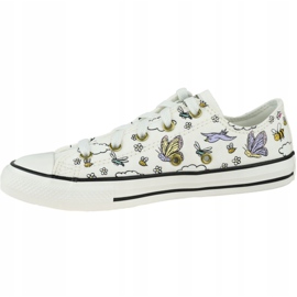 Converse Chuck Taylor All Star Low Kids 667898C bílý vícebarevný 1