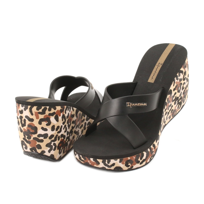 Dámské pantofle Ipanema 82856 hnědý černý 3