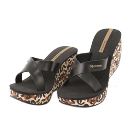 Dámské pantofle Ipanema 82856 hnědý černý 2