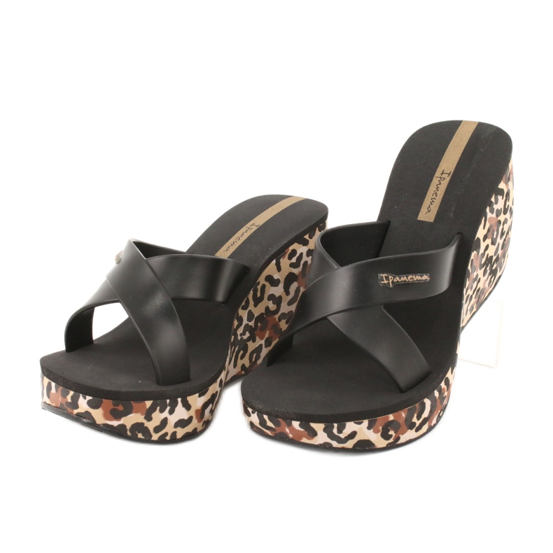 Dámské pantofle Ipanema 82856 hnědý černá 2