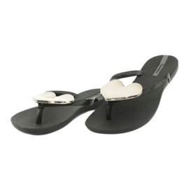 Černé žabky MAXI FASHION Ipanema 82120 černý šedá 2