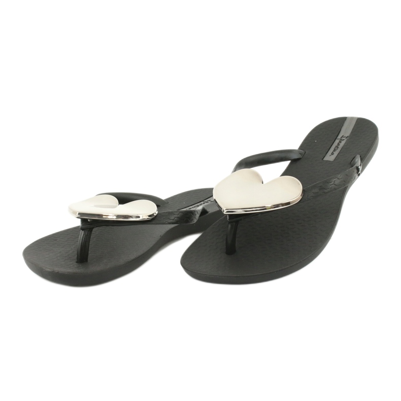 Černé žabky MAXI FASHION Ipanema 82120 černý šedá 2