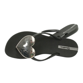 Černé žabky MAXI FASHION Ipanema 82120 černý šedá 3
