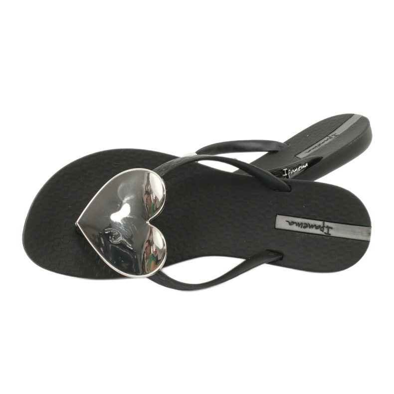 Černé žabky MAXI FASHION Ipanema 82120 černý šedá 3