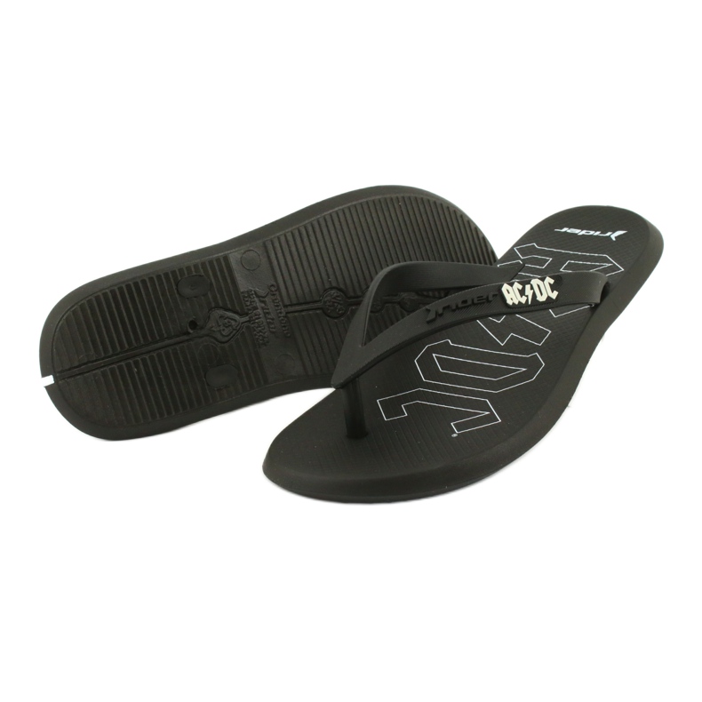 Žabky RIDER 82799 AC / DC THONG AD men BRAZÍLIE bílý černý 3
