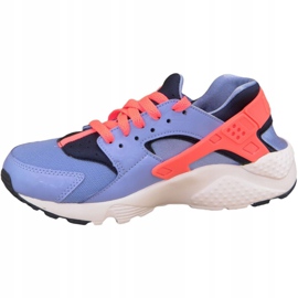 Boty Nike Huarache Run Gs Jr 654280-402 modrý šedá 1