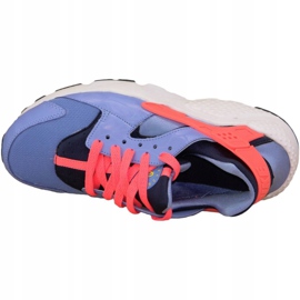 Boty Nike Huarache Run Gs Jr 654280-402 modrý šedá 2