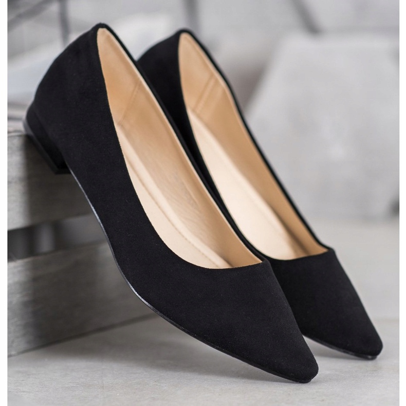 Evento Klasické černé balerínky černá 1