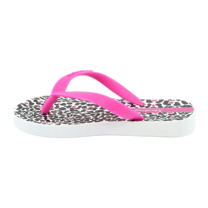 Žabky Ipanema 82777 s leopardím potiskem bílý černý růžový 1