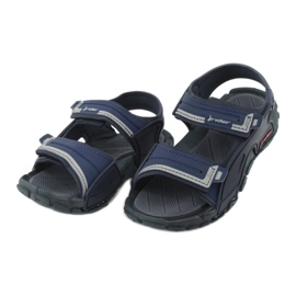 Rider Boys Sandals 82817 Návrat XI Kids Navy Blue modrý modrý 2
