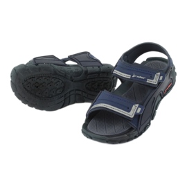 Rider Boys Sandals 82817 Návrat XI Kids Navy Blue modrý modrý 3