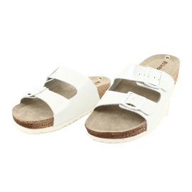 Dámské pantofle bílá perla Inblu NM019 bílý vícebarevný 2