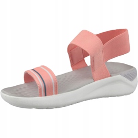 Oranžové sandály Crocs LiteRide W 205106-6KP růžový 1