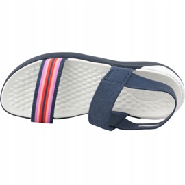 Tmavě modré sandály Crocs LiteRide W 205106-97W námořnická modř růžový 2