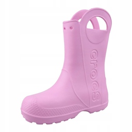 Crocs Handle It Rain Boot Kids Jr 12803-6I2 růžový 1