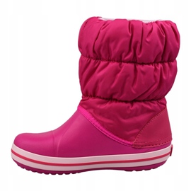 Zimní bota Crocs Jr 14613-6X0 černý růžový 1