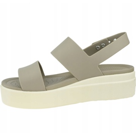 Crocs Brooklyn Low Wedge 206453-15W hnědý 1