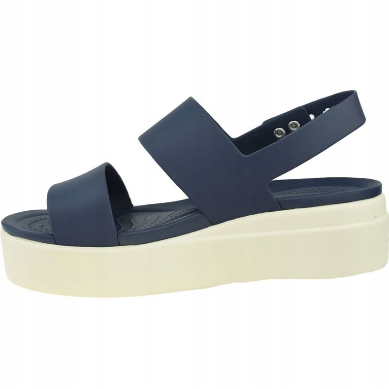 Crocs Brooklyn Low Wedge 206453-46K námořnická modř 1