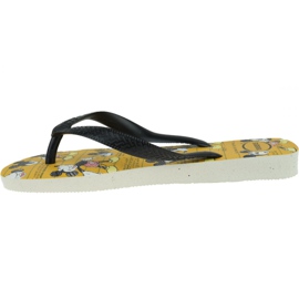Stylové žabky Havaianas Disney 4123500-3624 černá žlutá 1
