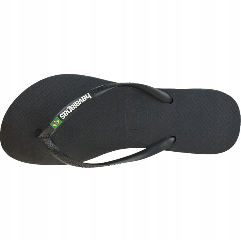 Žabky Havaianas Slim Brasil 4140713-0090 černý 2