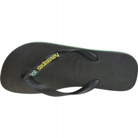 Žabky Havaianas Brasil Layers 4140715-0090 černý 2